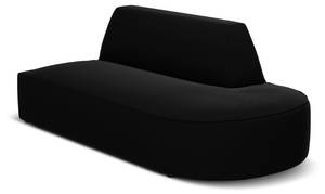 modulares Sofa RUBY 2 Sitzplätze Schwarz