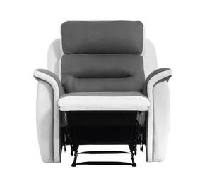 Fauteuil de relaxation LÉON Blanc pur