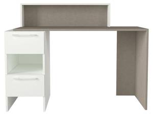 Schreibtisch Mikasa | Weiß kaufen home24 Grau