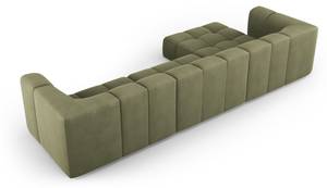 modulares Ecksofa SERENA 5 Sitzplätze Hellgrün