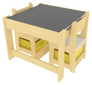 Kindertisch-Set Irixoa Braun - Kunststoff - 61 x 48 x 63 cm