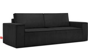 NAPI Sofa 3 Sitzer Schwarz - Breite: 244 cm