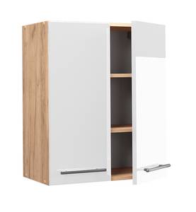 Hängeschrank Fame-Line 38387 Hochglanz Weiß - Sonoma Eiche Trüffel Dekor - 60 x 72 cm