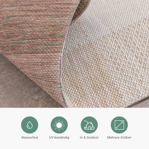 In- & Outdoor Teppich Ranch Checkerboard Beige - 80 x 150 cm