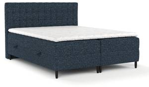 Boxspringbett Divine Marineblau - Breite: 160 cm