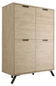 Highboard Palma Beige - Holzwerkstoff - 150 x 152 x 106 cm