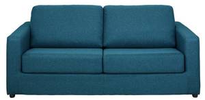 Schlafsofa DONETO Blau - Textil - 90 x 90 x 194 cm