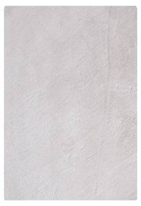 Teppich Flagstaf Weiß Weiß - Textil - 160 x 1 x 230 cm