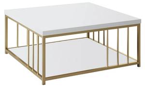 Table basse Dfedrizz Blanc crème - Largeur : 39 cm