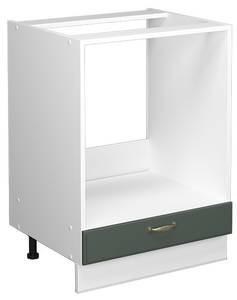 Meuble pour four Fame-Line 38025 Vert - Blanc