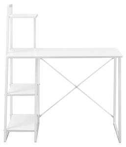 Bureau Aalborg Étagères de Rangement Blanc - Bois manufacturé - 102 x 117 x 50 cm