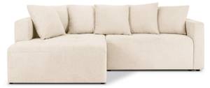 Schlaf-Ecksofa mit Box ELIE 4 Sitzplätze Beige