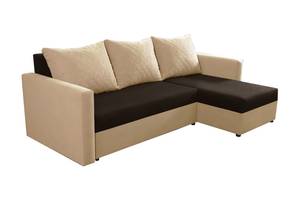 Ecksofa ANGLE Beige - Ecke davorstehend rechts