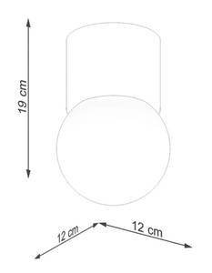 Deckenleuchte Bente Höhe: 19 cm