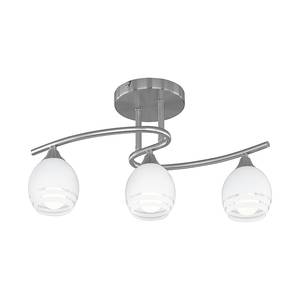 Plafondlamp Wit - Glas - Metaal - 50 x 27 x 20 cm