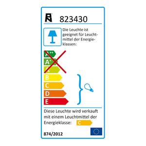 Deckenleuchte Adina 15-flammig - Stahl/Glas satiniert - Rost/Weiß