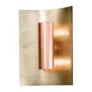 Wandleuchte Aura Gold 30 cm Metall / Glas - Gold / Kupfer - 2-flammig