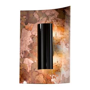 Lampada da soffitto Aura Herbst 30 cm Metallo/Vetro Color ambra/Nero 2 luci