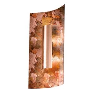 Wandleuchte Aura Herbst 45 cm Metall / Glas - Bernstein / Kupfer - 2-flammig