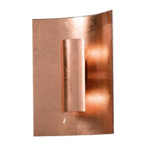 Wandleuchte Aura Kupfer 30 cm Metall / Glas - Kupfer - 2-flammig