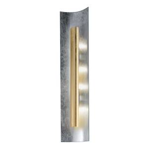 Wandleuchte Aura Silber Metall / Glas - Silber / Gold - 4-flammig