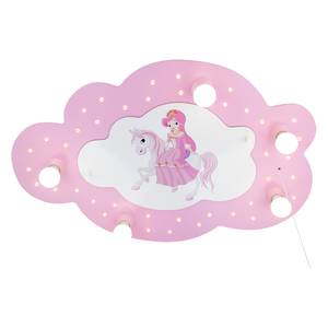 Plafonnier Nuage et princesse 5 / 40 Bois ampoules