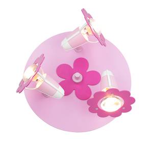 Lampada da soffitto Fiori Legno A 3 luci