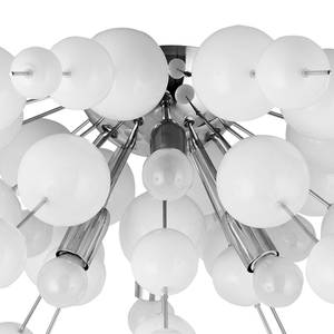 Lampada da soffitto Bubbles Acciaio/Vetro Color argento 6 luci