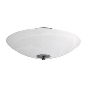 Lampada da soffitto Burgundy 2 luci Nichel opaco 48 cm