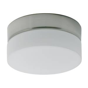 Lampada da soffitto 1 luce Nichel opaco 11 cm