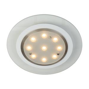 LED-plafondlamp 1 lichtbron mat nikkelkleurig