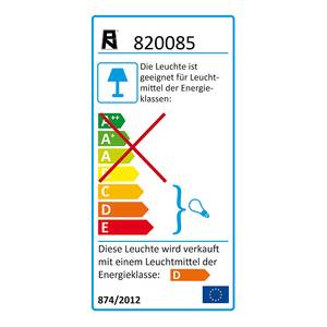 Plafondlamp Centra 3 lichtbronnen - spots zijn draai- en kantelbaar - geschikte voor vochtige ruimtes - staal/zilverkleurig