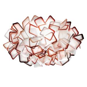 Lampada da soffitto Clizia Arancione Opalflex 2 luci