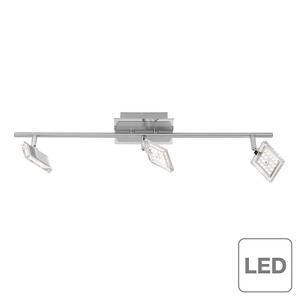 LED-Deckenleuchte Daan Metall - Silber/Weiß