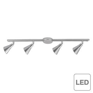 LED-plafondlamp Diallo metaal - zilverkleurig