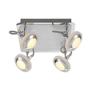 Lampada da soffitto Tommy Alluminio Color argento 4 luci