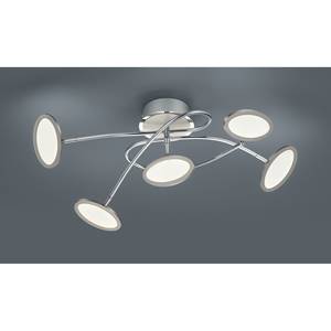 LED-plafondlamp Duellant plexiglas/metaal - 5 lichtbronnen
