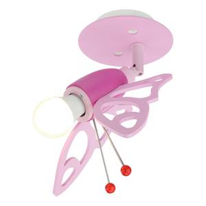 Plafonnier Papillon Bois 1 ampoule