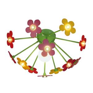 Plafondlamp Flower metaal meerkleurig 1 lichtbron