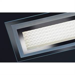 LED-Deckenleuchte Foil Eisen  -  Silber