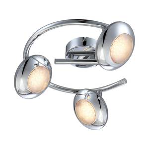 LED-Deckenleuchte Gilles Metall Silber 3-flammig