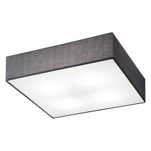Lampada da soffitto Shima III Tessuto/Metallo - 4 luci - grigio / bianco