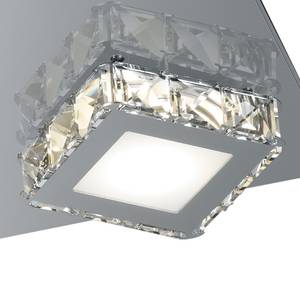 LED-Deckenleuchte Grenoble Glas / Metall - Flammenanzahl: 5