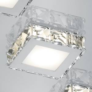 LED-Deckenleuchte Grenoble Glas / Metall - 9 - Flammenanzahl: 9