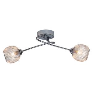 Lampada da soffitto Jaden Metallo Color argento 2 luci