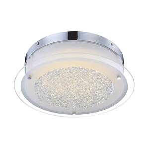 Lampada da soffitto LEAH I Metallo Color argento 1 luce