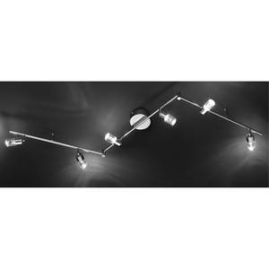 LED-Deckenleuchte Lugo Metall / Acrylglas - 6-flammig