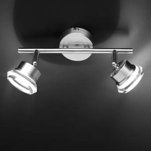 LED-Deckenleuchte Morgan Metall / Acrylglas - Flammenanzahl: 2