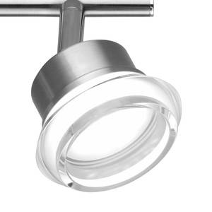 LED-Deckenleuchte Morgan Metall / Acrylglas - Flammenanzahl: 2