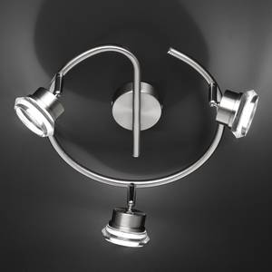 LED-Deckenleuchte Morgan Metall / Acrylglas - Flammenanzahl: 3